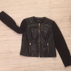 Black pleather jacket